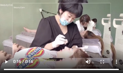 威海美莲美半永久专业授课实践  
